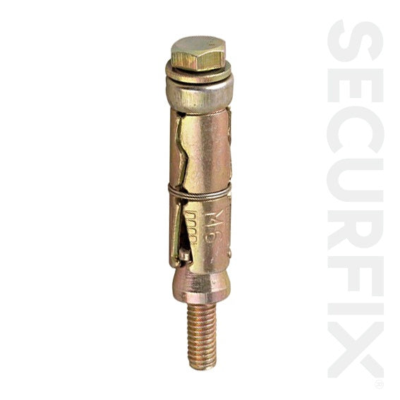 Securfix Expansion Bolt Anchor M12 X110mm 5 Pack
