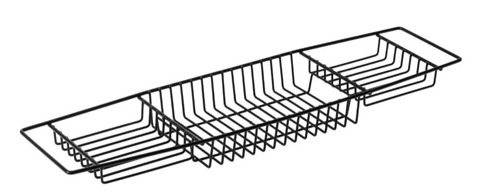 Blue Canyon Over Bath Rack Black