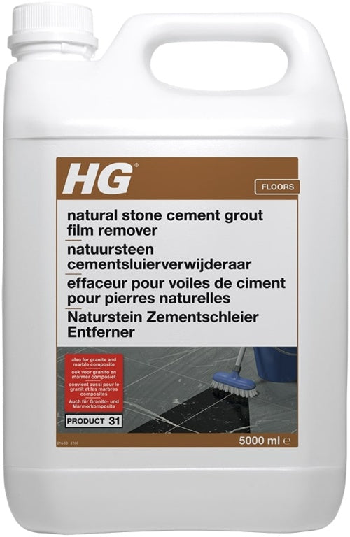 Hg Natural Stone Cement Lime Film Remove 5 L