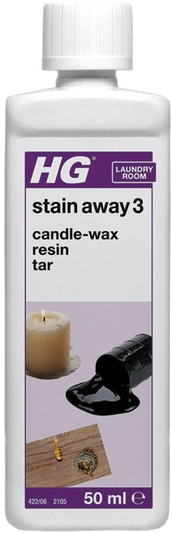 Hg Stain Away No.3 Candle Wax Tar Resin 50ml