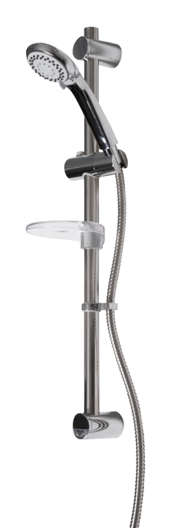 Croydex Amalfi 3 Function Shower Set Chrome