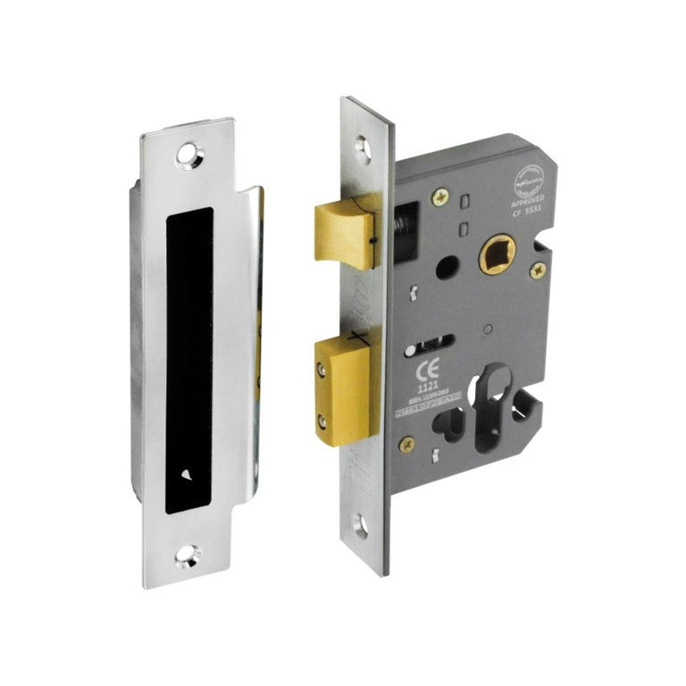 Securit Euro Sashlock Np Bsen12209 75mm Pack Of 5