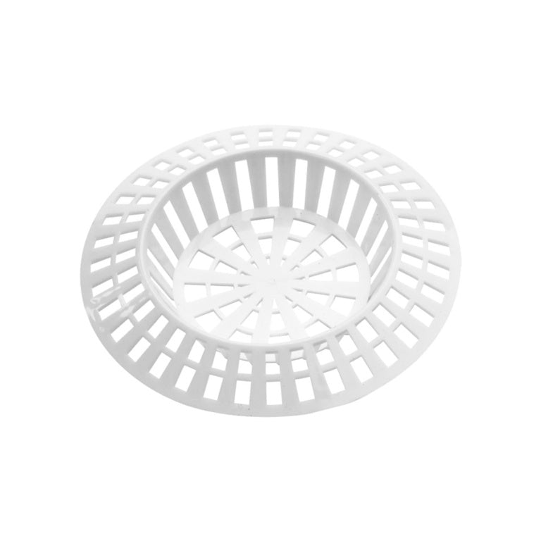 Securit White Sink Strainer 45mm Pack Of 10