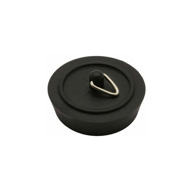 Securit Black Sink Plug 38mm