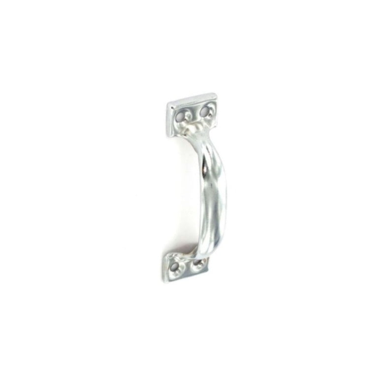 Securit Face Fix Pull Handle 125mm Zp Pack Of 5