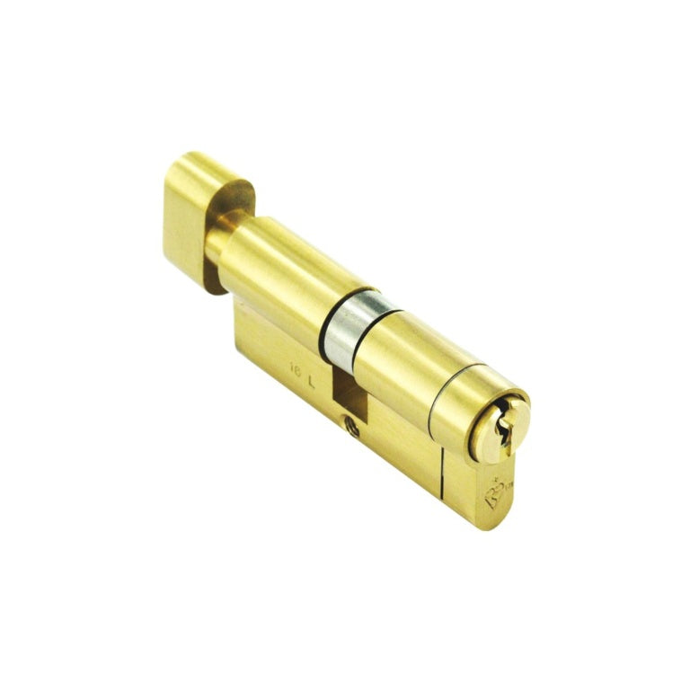 Smiths Locks Bs 1 Star Thumb Brass Cylinder 50 X 50mm Pack Of 5