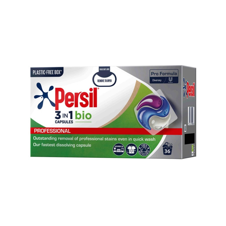 Persil 3in1 Active Clean Capsules 3 X 36 Pods