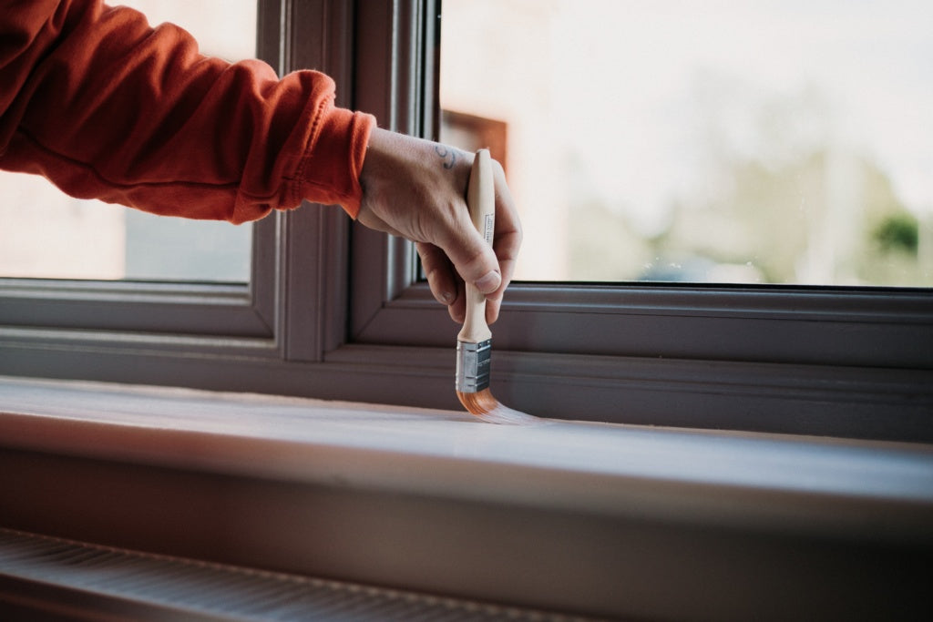 Hamilton For The Trade Angled Window Brush 1"