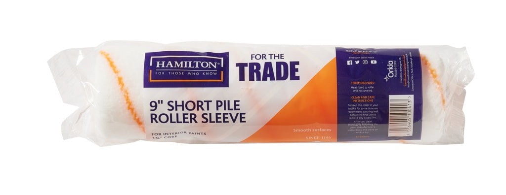 Hamilton For The Trade Short Pile Roller Sleeve 9"