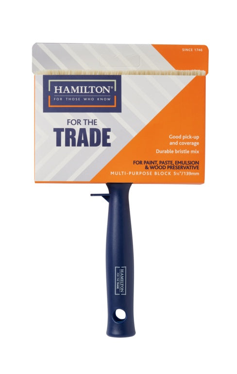 Hamilton For The Trade Multi Purpose Block Brush 5.5"