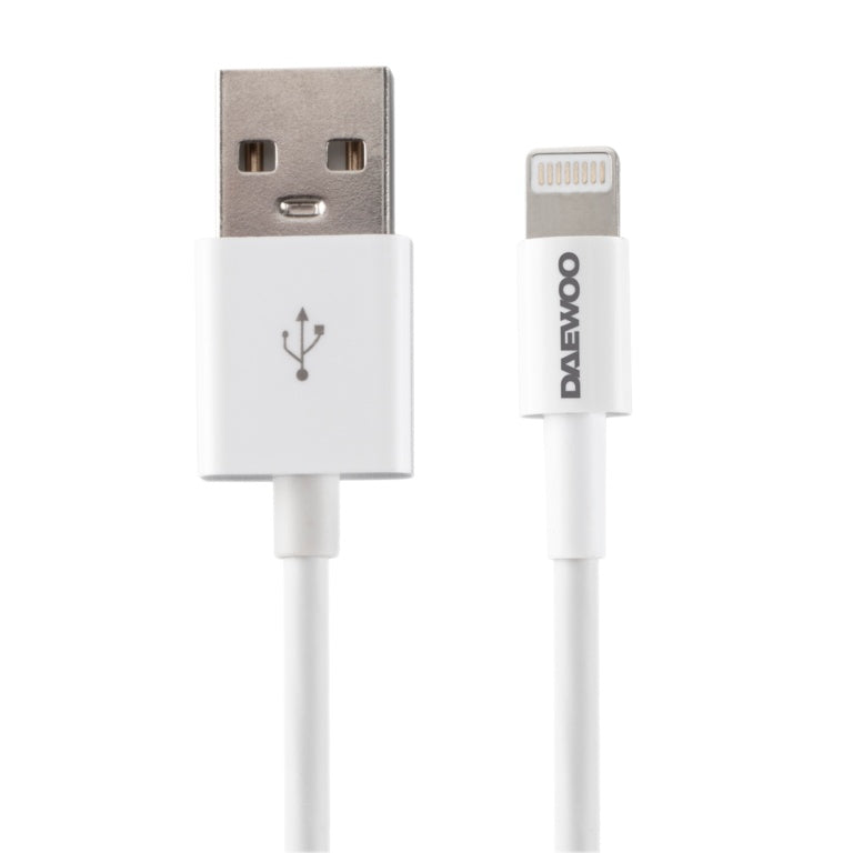 Daewoo 3m Usb A To 8 Pin Lightning Cable 2a