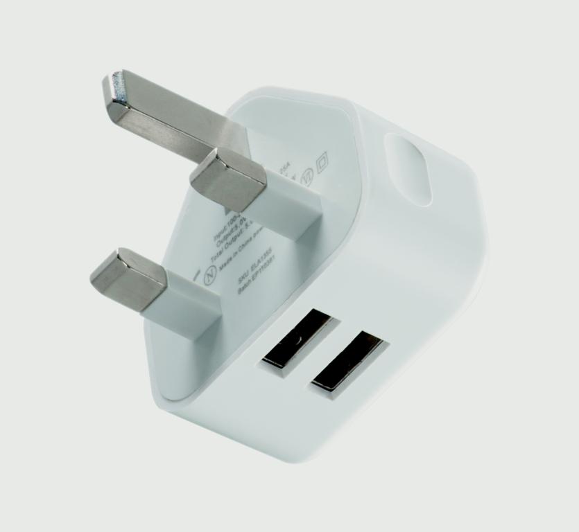 Daewoo Dual Usb Mains Charger 2.1amp