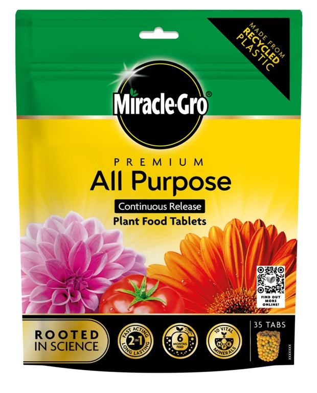 Miracle Gro�� All Purpose Continuous Release Plant Food Tablets Pack 35