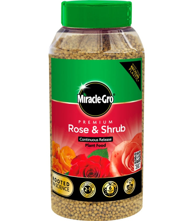 Miracle Gro�� Rose & Shrub Continuous Release Plant Food 900g