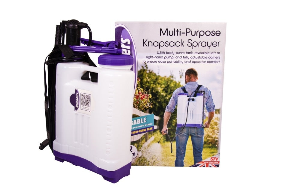 Defenders Knapsack Multi Purpose Pressure Sprayer 12 L