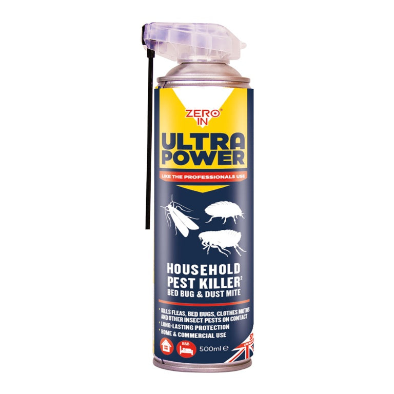 Zero In Ultra Power Bed Bug & Dust Mite Killer 500ml
