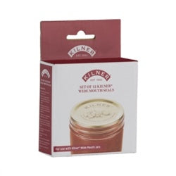 Kilner Wide Mouth Seals Set 12
