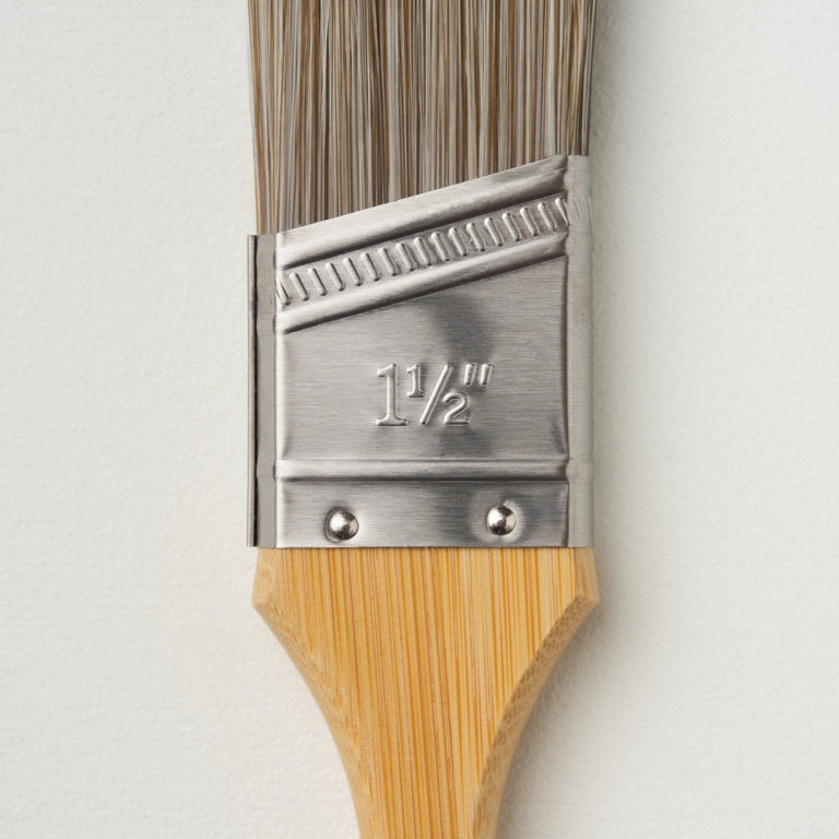 Lick Tools Eco Bamboo Handle Angle Sash Brush 1.5"