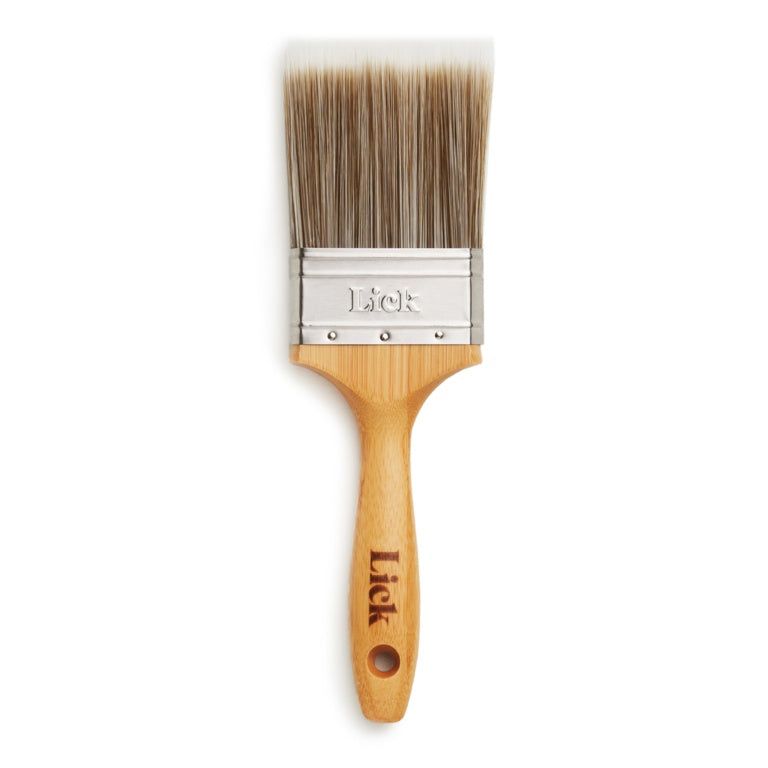 LickTools Eco Bamboo Handle Flat Brush