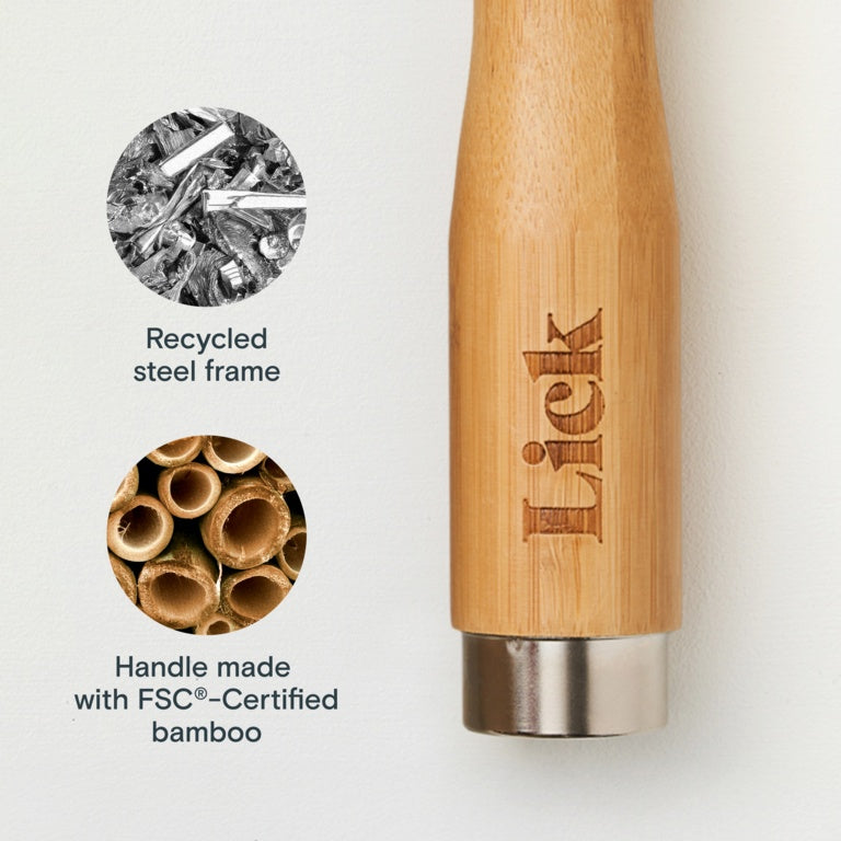 Lick Tools Eco Bamboo Handle Roller Frame 4"