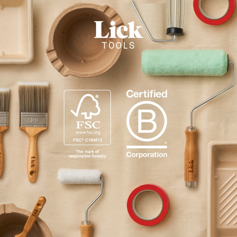 Lick Tools Eco Bio Degradable Sugar Cane Paint Tray 9"