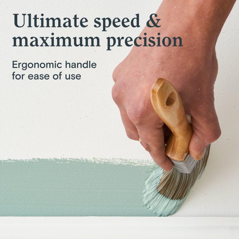 Lick Tools Bamboo Handle Brush Set 1.5" Angled / 2" Flat / 3" Flat