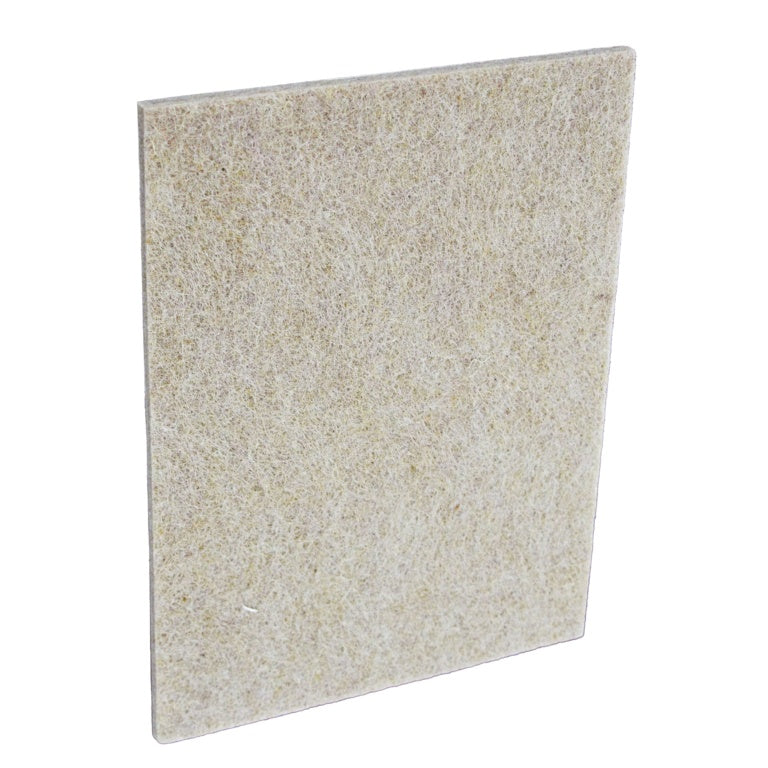 Securit Rectangular Felt Pads 110 X 150mm Pack 2