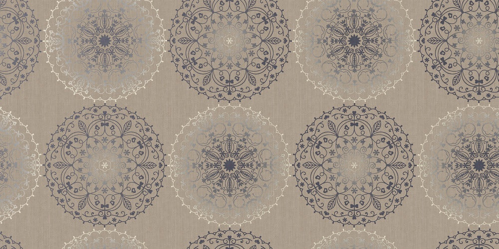D C Fix�� Monte Carlo Tablecloth Charlene Natural 20m Roll X 140cm
