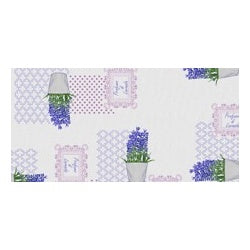 D C Fix�� Manhattan Tablecloth Blue Lavender 20m Roll X 140cm