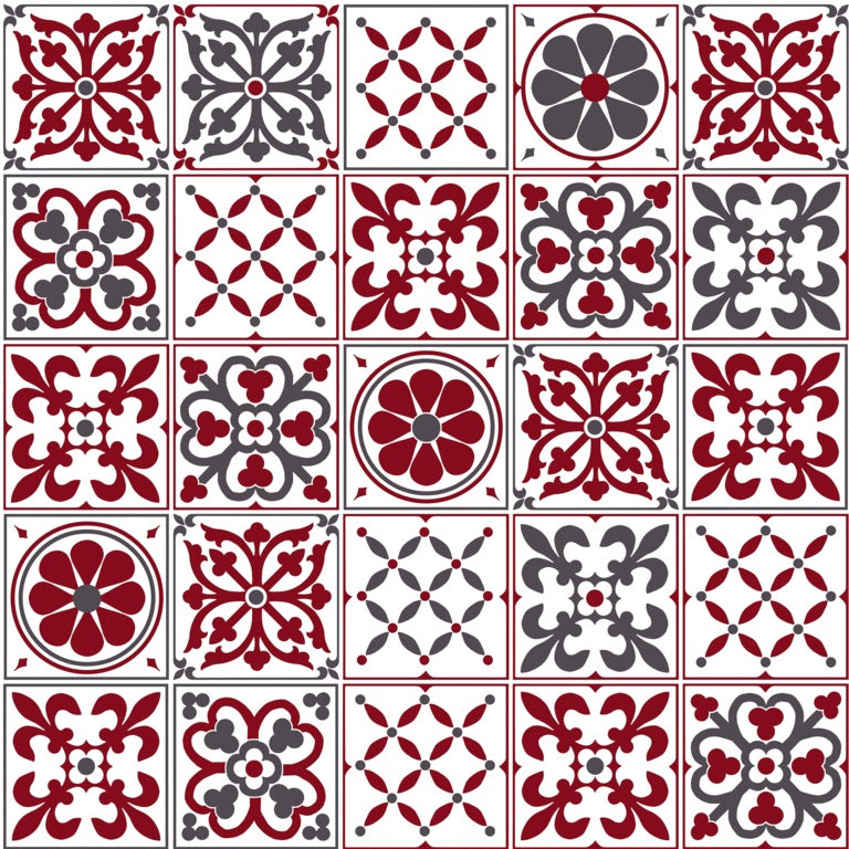 D C Fix�� Food Safe Tablecloth Cement Tiles 20m Roll X 140cm