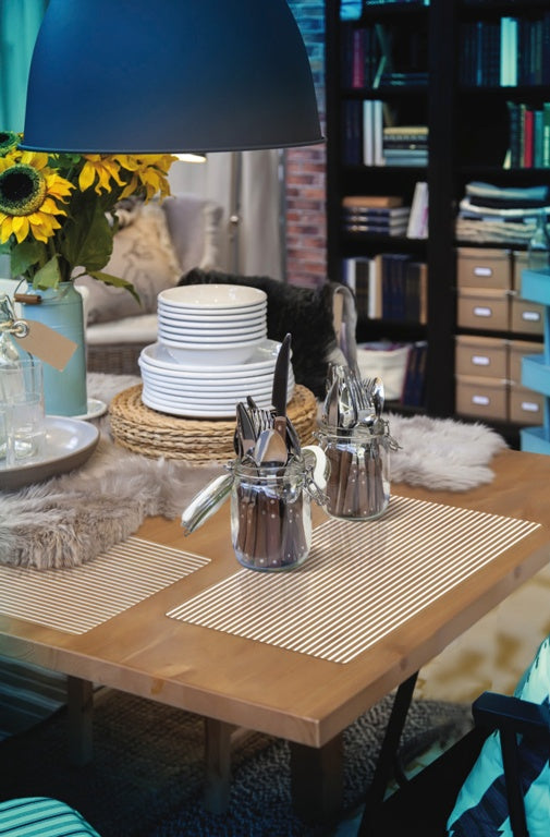 D C Fix�� Rio Placemat Ben White Transparent Pack 12