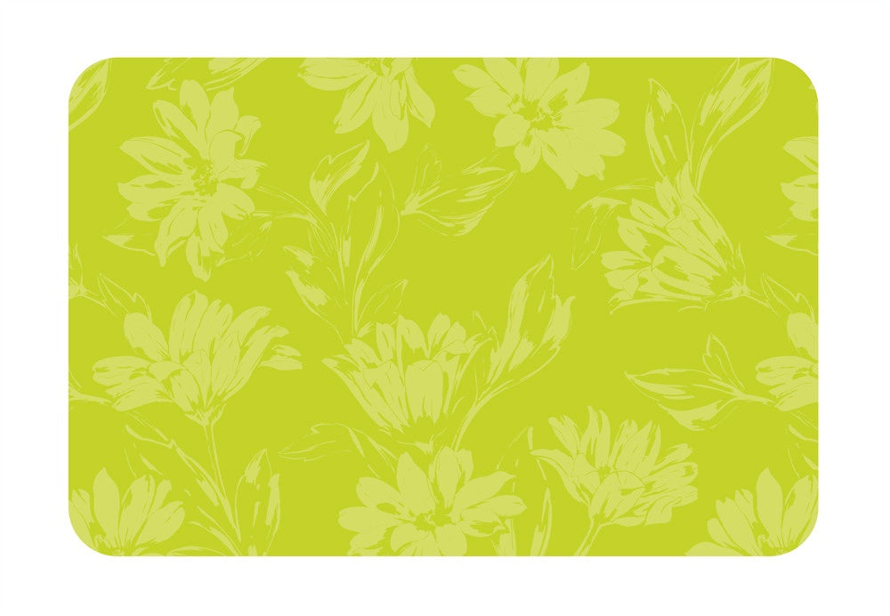 D C Fix�� Stella Lemon Wipe Clean Placemat Pack 12
