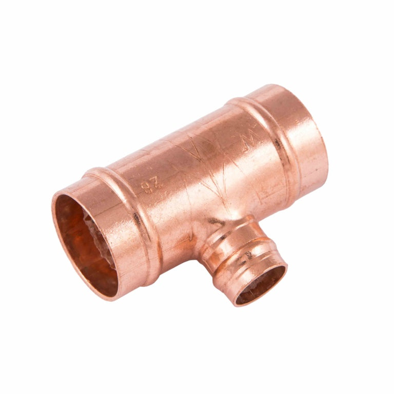 Securplumb Pre Soldered Reducing Tee 22x15m