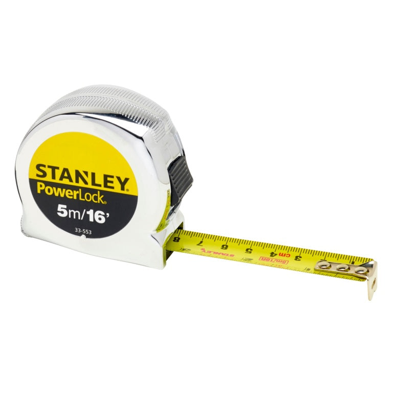 Stanley Micro Powerlock Tape Measure 5m