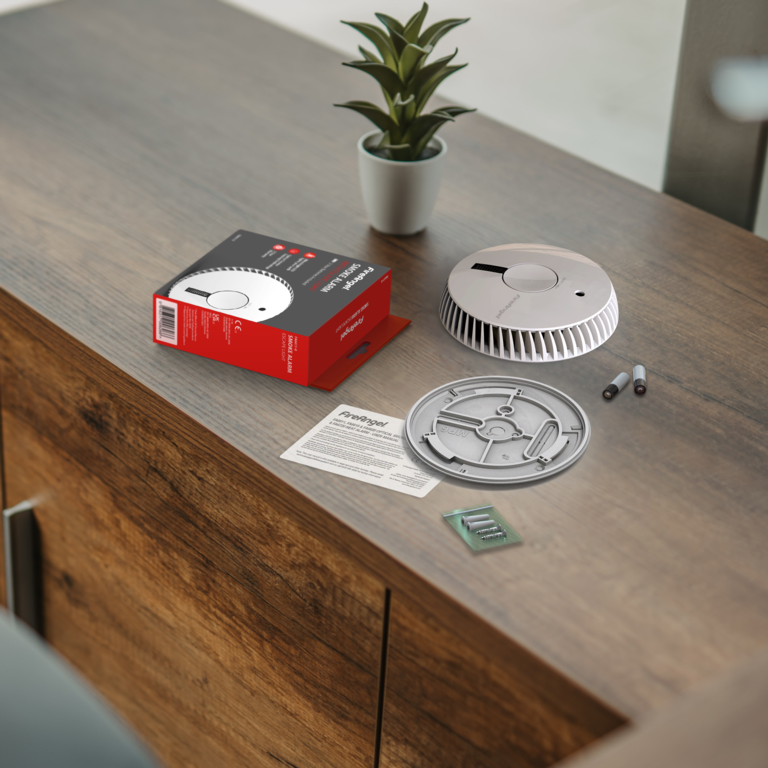 Fire Angel Optical Smoke Alarm With Light