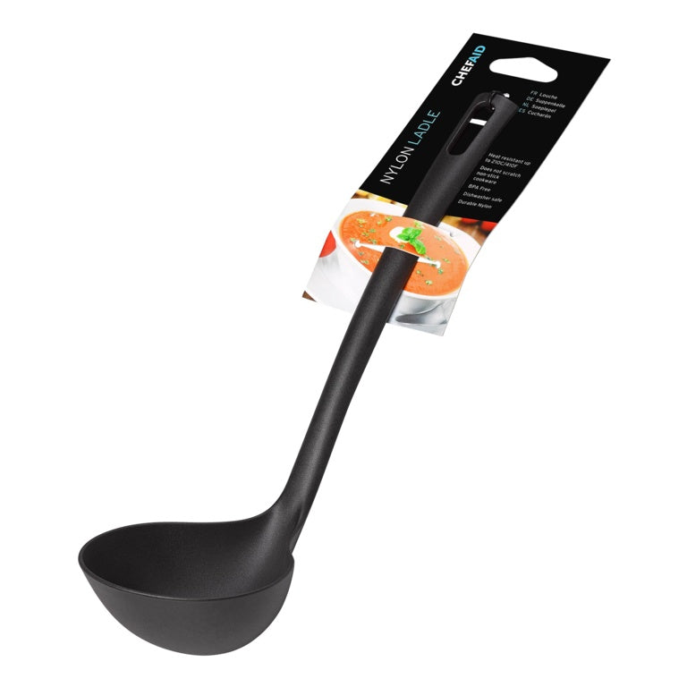 Chef Aid Black Ladle