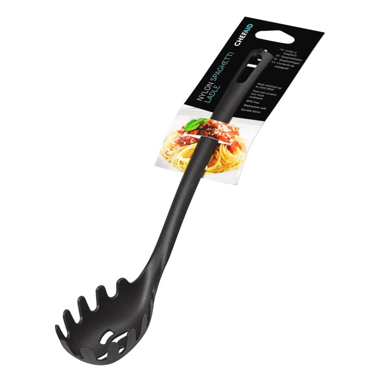 Chef Aid Black Spaghetti Ladle