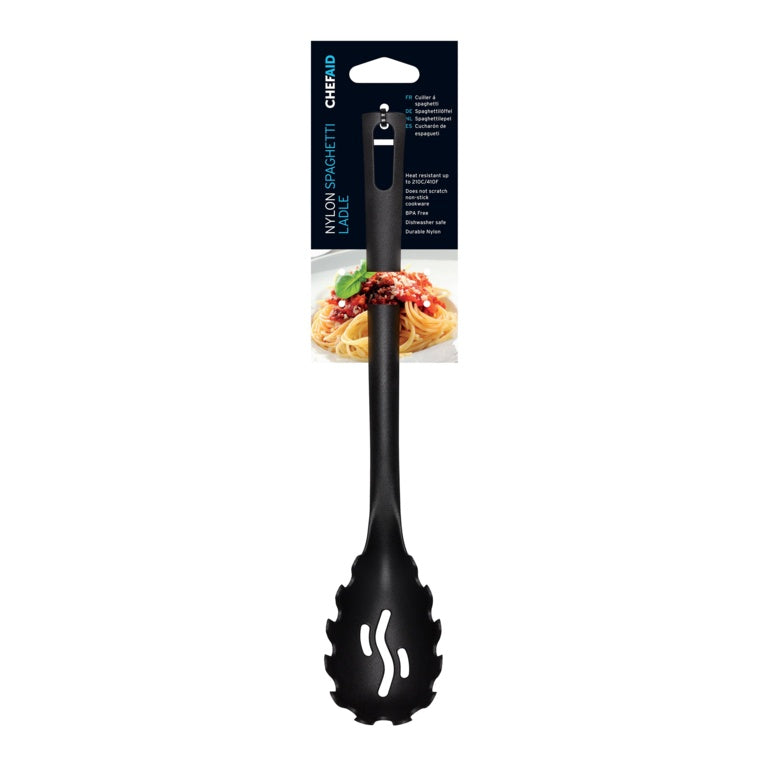 Chef Aid Black Spaghetti Ladle