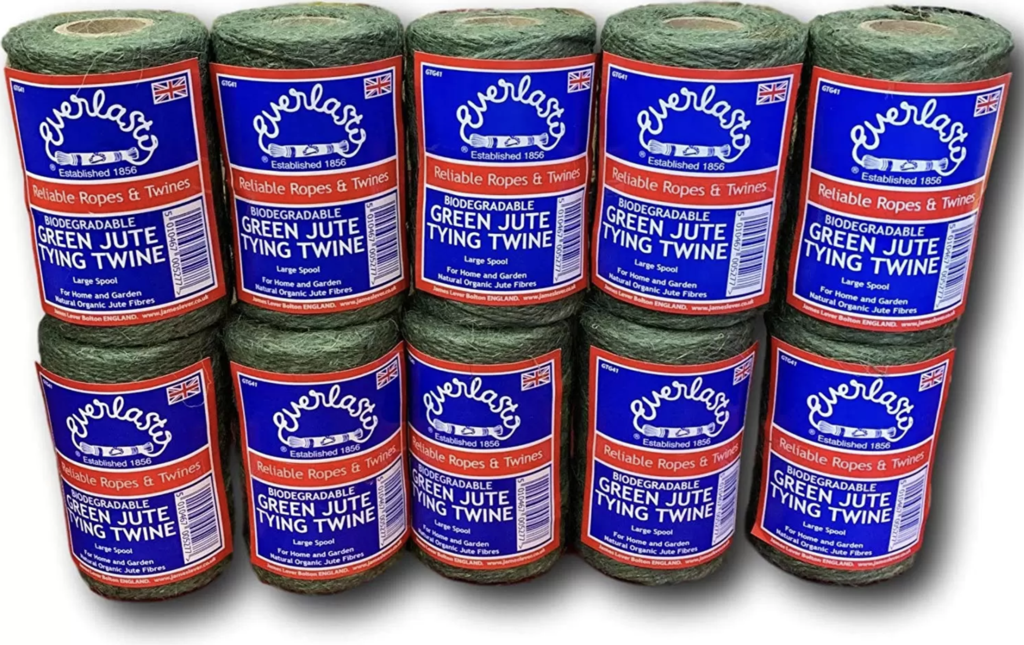 Everlasto Green Jute All Purpose Tying Twine Pack Of 10