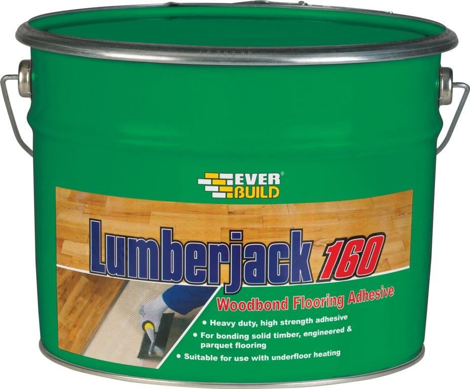 Everbuild Lumberjack 160 Woodbond 10 L Buff