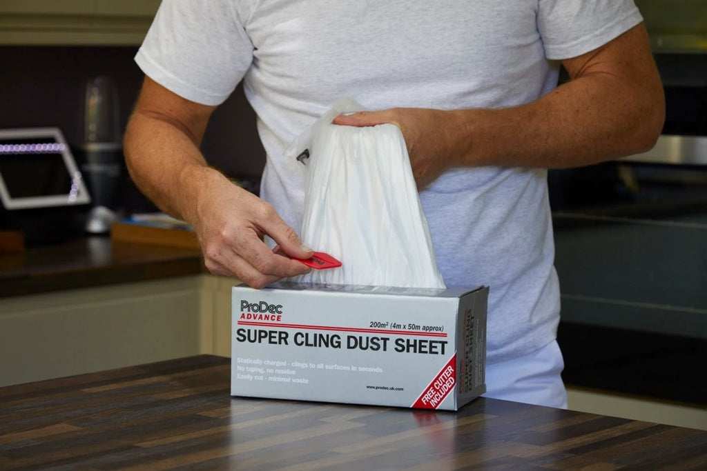 Pro Dec Super Cling Dust Sheet 100sqm