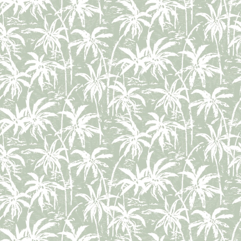 D C Fix�� Tablecloth Palmiria Green 20m Roll X 140cm