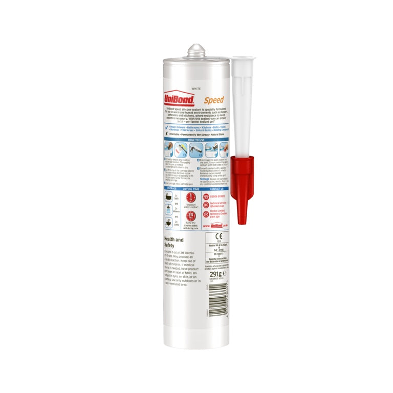 Uni Bond Bathroom Speed Sealant White