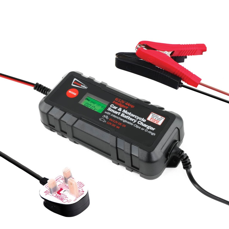 Streetwize 6/12v Smart Battery Charger 4amp