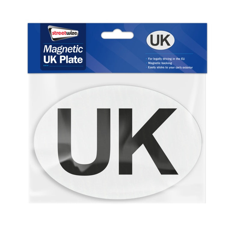 Streetwize Fully Magnetic Uk Sticker