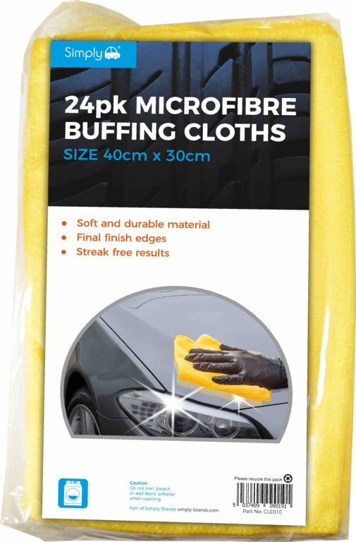 Jrp Microfibre Cloth 24 Pack