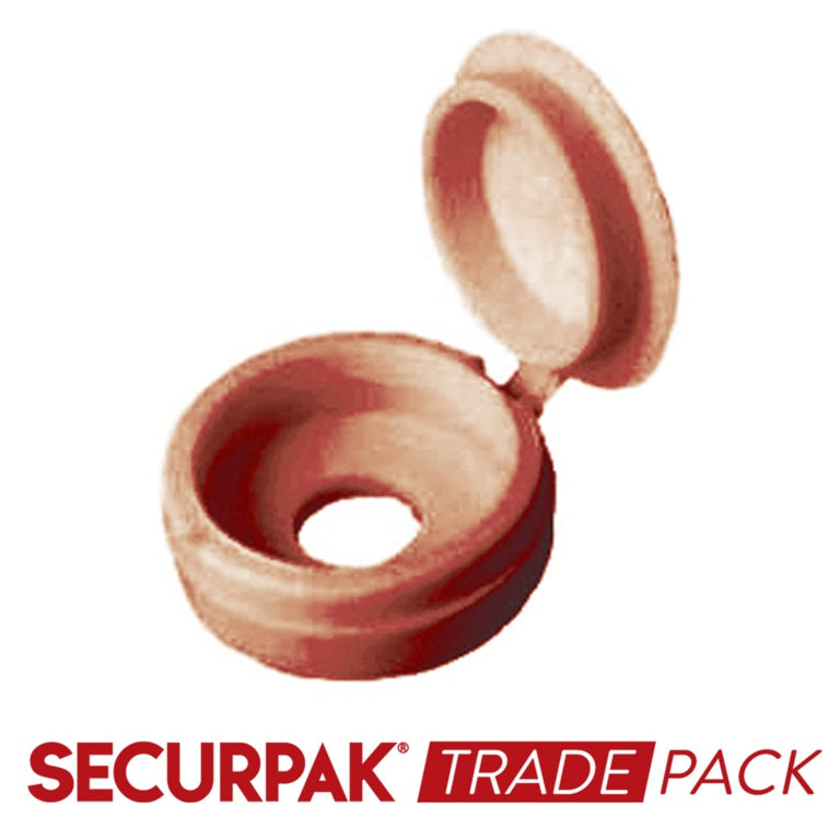 Securpak Fold Over Screw Caps 10g Beige Pack 25