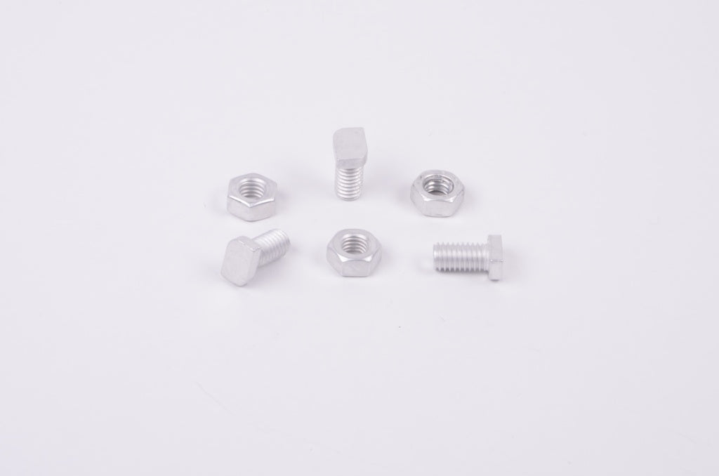 Alm Cropped Head Bolts & Nuts Pack Of 20