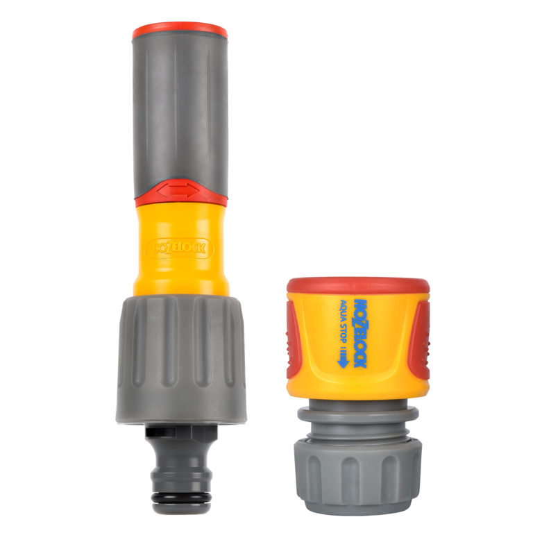 Hozelock 3 In 1 Nozzle Plus & Aquastop