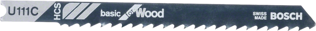 Bosch U111 C Jigsaw Blade Basic Wood Pack 3